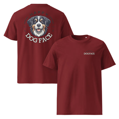 Bernese Mountain Dog classic tee – Happy Dog Face organic cotton t-shirt
